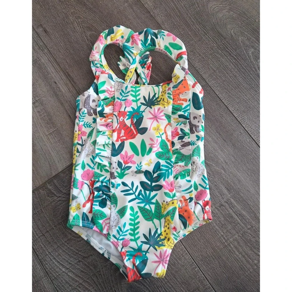 Baby boden baby girl swimsuit 6-9 mos‎